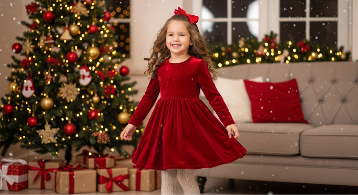 Top 10 Girls’ Christmas Dress Styles to Shine This Holiday Season