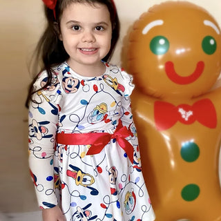 Daughter wore this dress for this year’s Christmas. She  felt super comfortable in it.