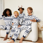 Snuggle Up in Style Parent-Child Pajamas - 35