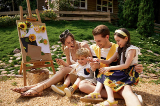 Matching family vacation outfits guide for coordinated travel looks