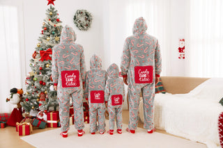 Christmas Glow in the Dark Fleece Pajamas