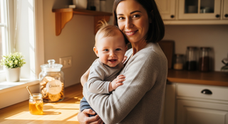 Foodie baby nicknames guide illustration for new parents