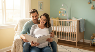 Unique boy names starting with E guide illustration for expecting parents