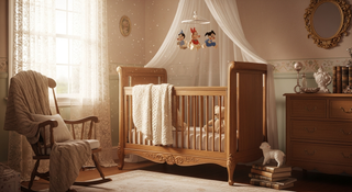 Disney baby names guide with vintage 1920s nursery charm for new parents