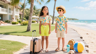 How to Style Top and Short Sets for Kids on Vacation?