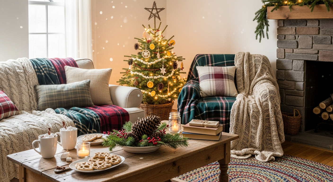 Navidad cozy en casa con cualquier presupuesto (Guía 2025) - PatPat, image size:1408x768
