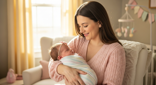 Baby girl names starting with F guide illustration for new parents