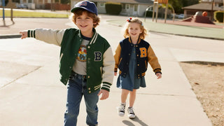 How to Style a Lightweight Varsity Jacket for Kids