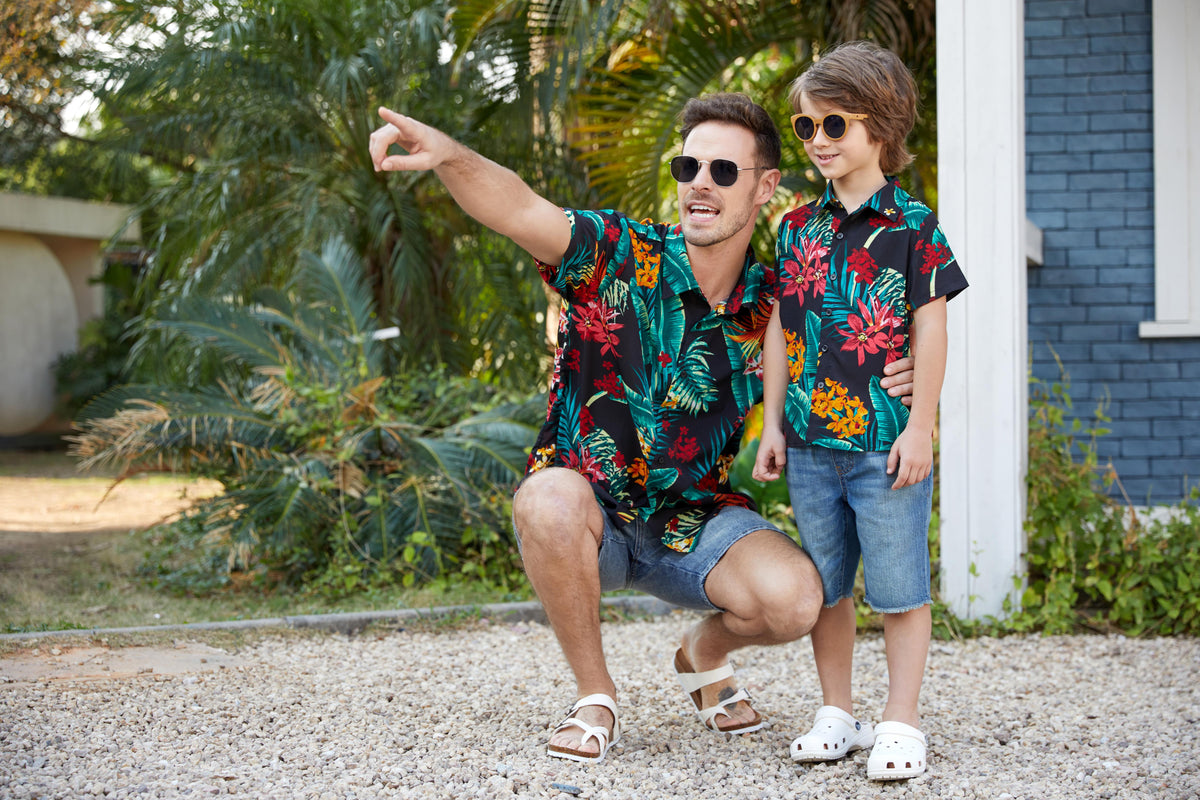 Best Father and Son Button Up Shirts That Make Twinning Fun and Easy