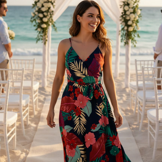 Tropical Dresses for Beach Wedding: 10 Elegant & Breezy Guest Styles for 2026
