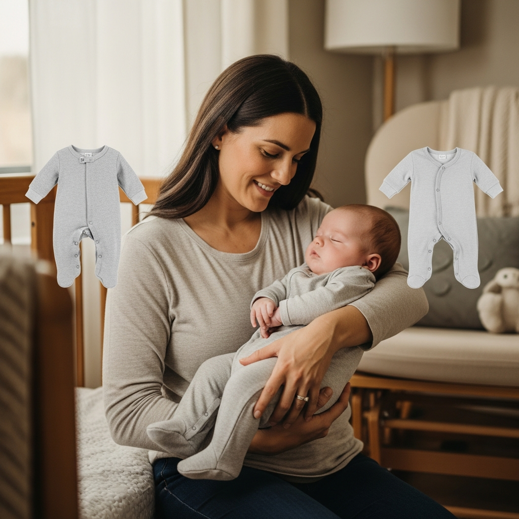 Footie vs footless rompers baby sleepwear guide for new parents