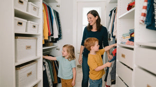 Making Mornings Easier: Streamlined Wardrobe Systems for Busy Families with Young Kids