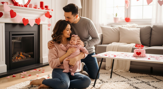 Valentine's Day quotes guide for couples with baby