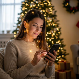 Holiday caption ideas guide for festive social media posts
