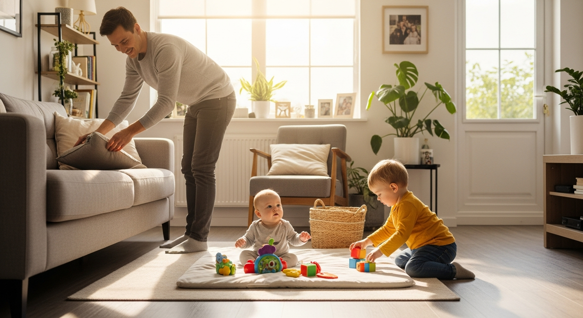 How to keep house clean with baby and toddler guide for parents