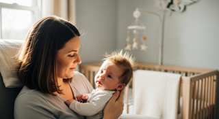 Strong warrior baby boy names guide illustration for new parents