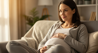 Spotting in early pregnancy guide illustration for expecting mothers