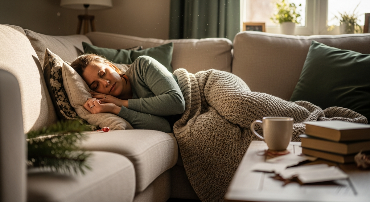 Post-Christmas exhaustion recovery guide for tired parents