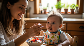 Homemade baby cereal recipes with iron-fortified ingredients