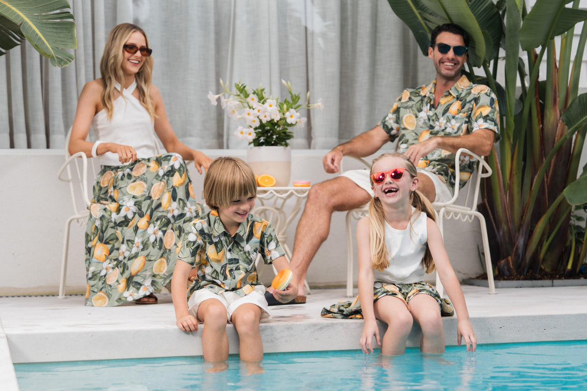 Resort Wear Outfits for Family Vacations Matching Looks for Moms Dads & Kids
