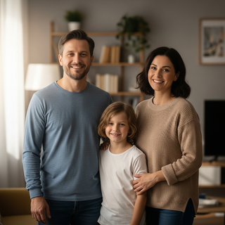 Scientific illustration showing genetic factors determining child's adult height with DNA and growth charts