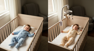 Footed baby sleepers vs two-piece sleepwear comparison guide for new parents