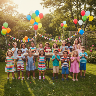 Kids outdoor birthday party outfit guide for parents dressing children in comfortable play clothes