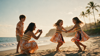 Moana Family Photoshoot Ideas