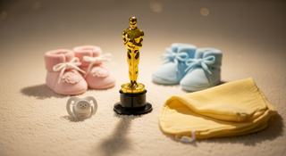 Oscar-inspired baby names guide with Hollywood glamour and family warmth
