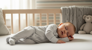 Peacefully sleeping baby in soft bamboo pajamas guide for parents