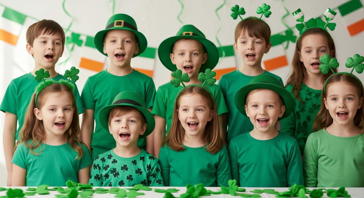 St. Patrick's Day songs guide for kids with festive celebration activities