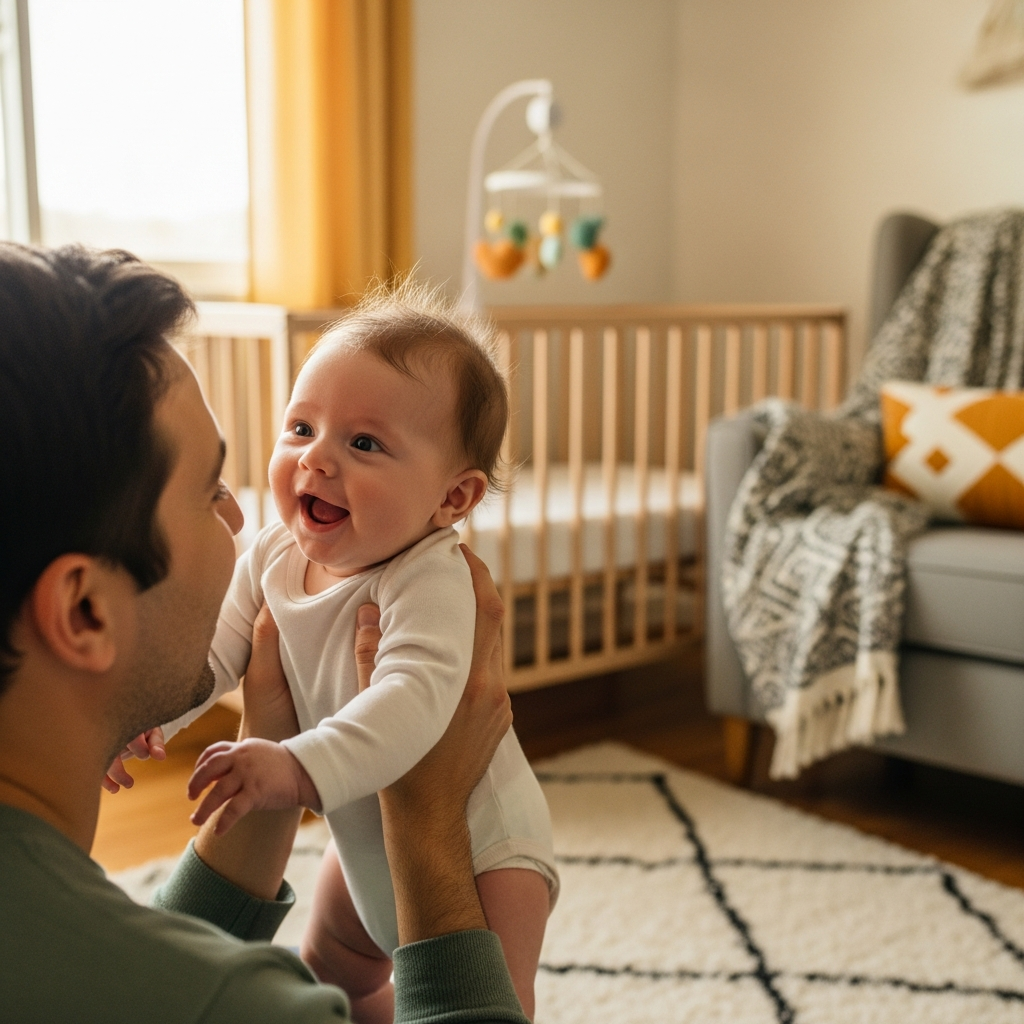 2 month old baby development guide with parent interaction milestones