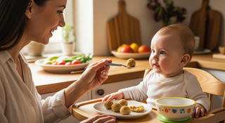 Baby meatball recipe guide for soft iron-rich finger food for little hands