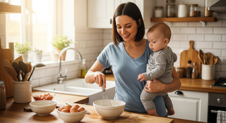 Baby omelette and egg recipes guide for parents introducing eggs safely from 6 months