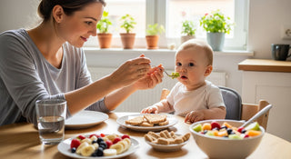 Baby smoothie and yogurt bowl recipes guide for healthy infant nutrition and self-feeding
