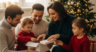 Christmas Eve box ideas guide illustration for parents