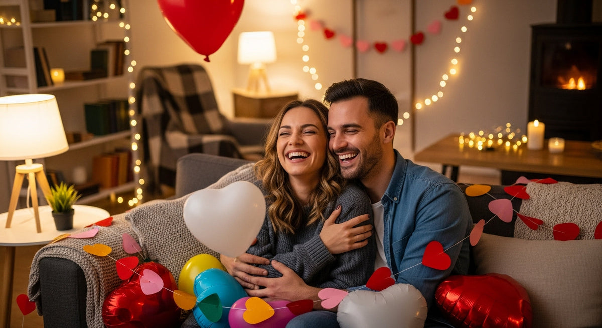 Funny Valentine's Day quotes illustration for couples and families