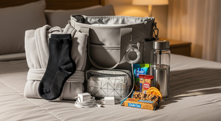 hospital bag checklist essentials packed and organized for labor and delivery