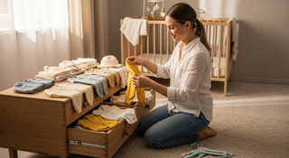 Seasonal baby wardrobe planning guide for organizing newborn clothes