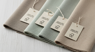 Bamboo fabric certifications guide illustration for parents