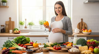 Vegetarian pregnancy weight gain guide for expecting mothers