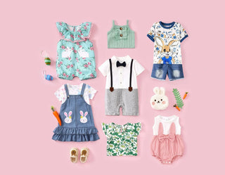 Recommended Children's Clothing Styles and Patterns for Easter in the U.S.