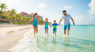 Affordable international family vacations Caribbean beach guide for March travel
