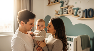 Number baby names guide featuring Seven, Eleven, Ace and Nova