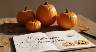 Halloween Drawing Ideas: Cute and Easy Sketches for Spooky Fun
