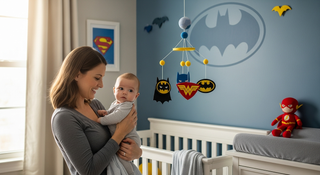 Justice League baby names guide featuring superhero-inspired names for boys and girls