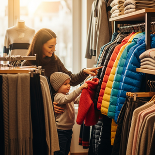 Kids winter clothing clearance guide - puffer jackets and fleece outfits on sale