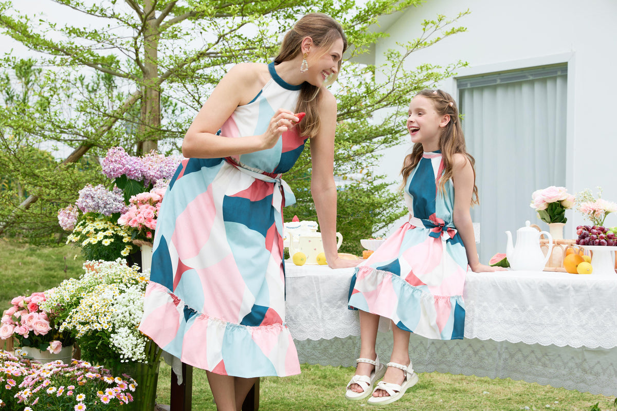 Best Pink Spring Dresses for Girls and Adults for the New Season