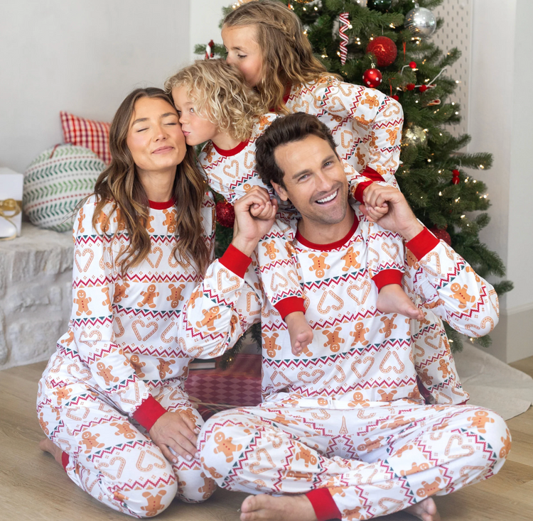 Christmas Gingerbread Pajamas
