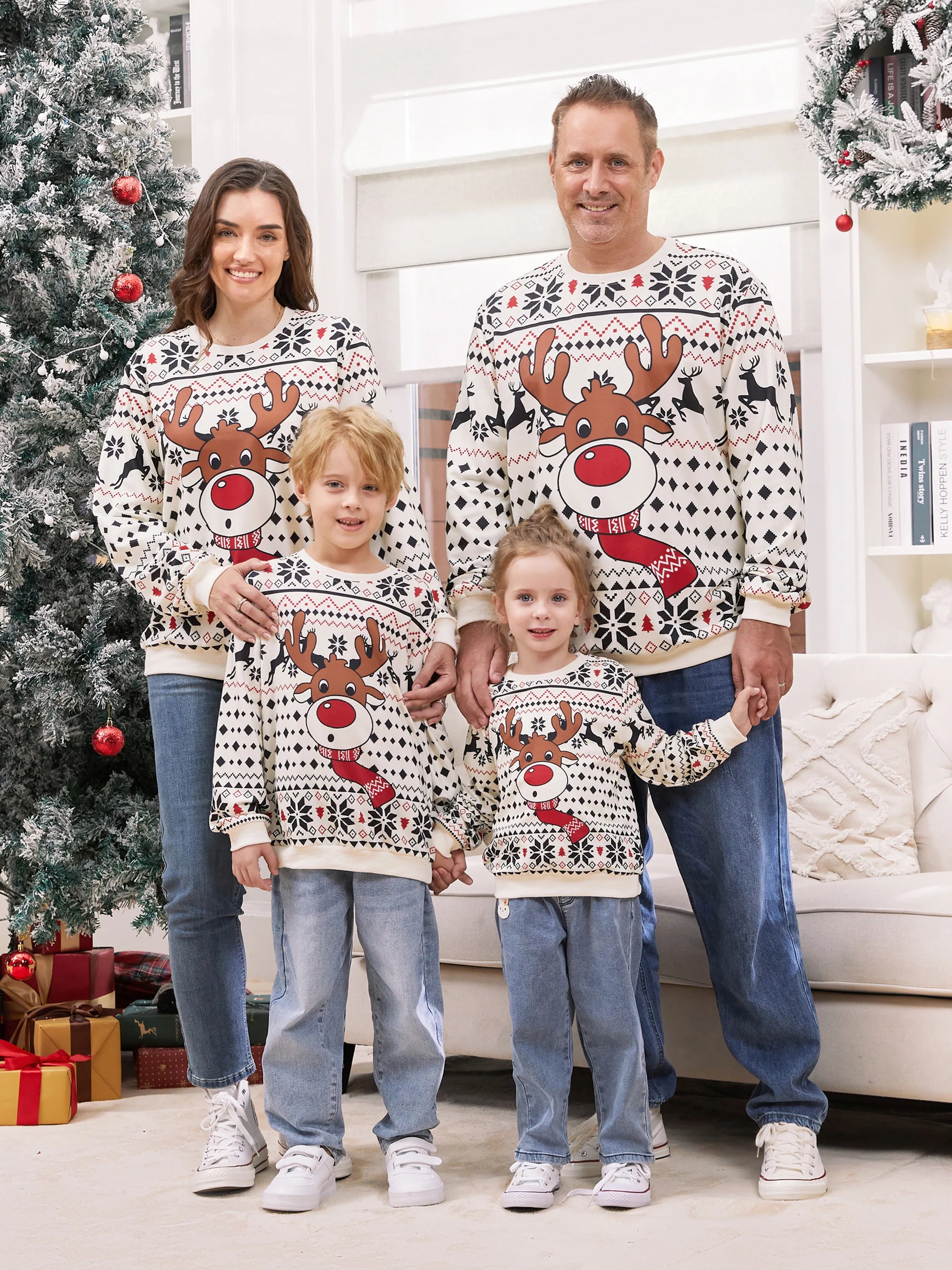 Matching Family Christmas Outfits Cute and Festive Styles - PatPat
